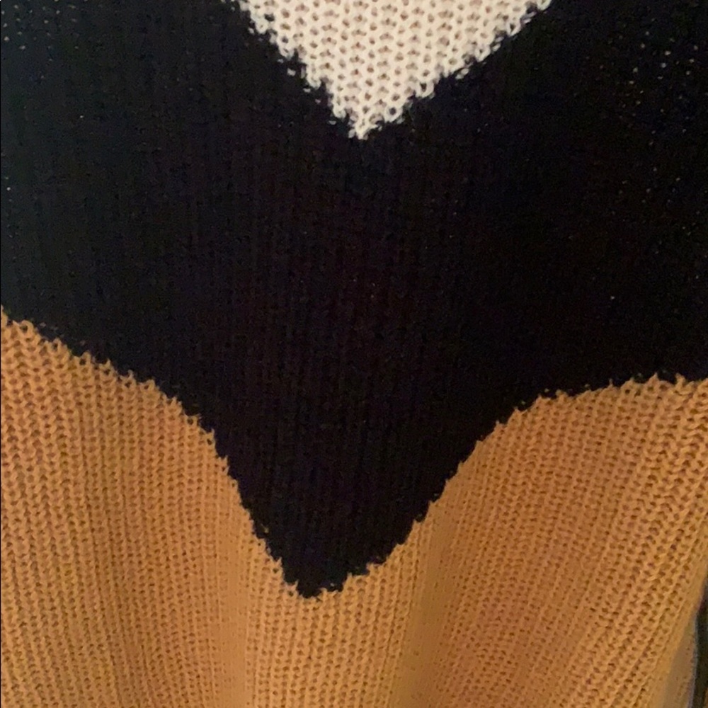 Chevron Multi-Colored Sweater - Picture 2 of 4